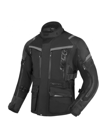 Мотокуртка текстильная Seca Arrakis III черный - магазин Motostyles