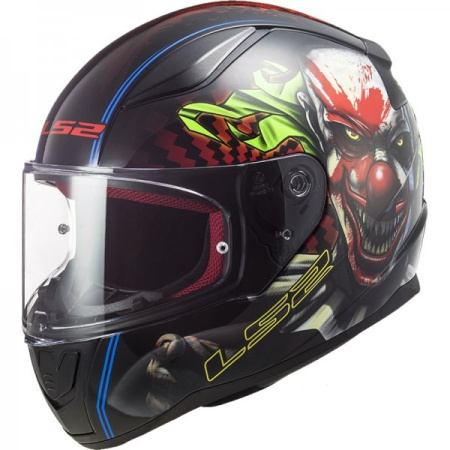 Мотошлем LS2 FF353 Rapid Happy Dreams черный - магазин Motostyles