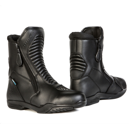 Мотоботы Rebelhorn RIO WATERPROOF черный - магазин Motostyles
