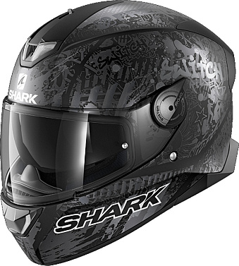 Мотошлем Shark Skwal 2.2 Switch Rider черный антрацит - магазин Motostyles