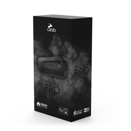 CARDO Мотогарнитура PACKTALK PRO SINGLE - магазин Motostyles