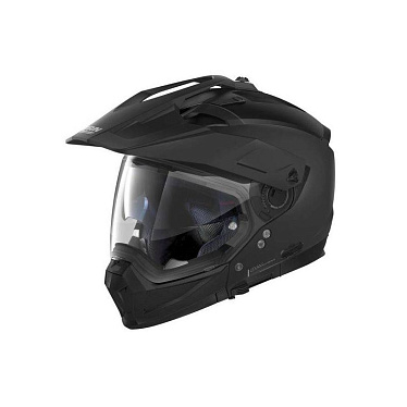 Мотошлем Nolan N70-2 X Classic N-Com10 черный матовый - магазин Motostyles