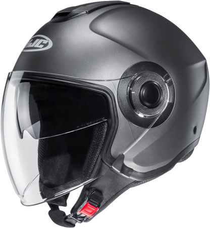 Мотошлем HJC i40N титановый матовый - магазин Motostyles