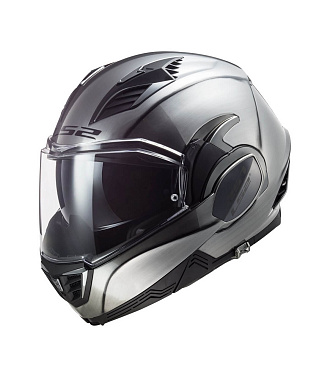 Мотошлем LS2 FF900 Valiant2 Jeans титановый